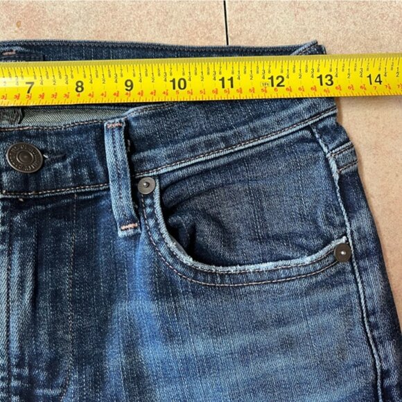 Citizens Of Humanity Rocket High Rise Dark Wash Skinny Denim Jeans - Picture 12 of 14